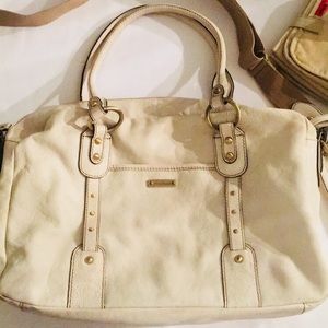 Storksak Elizabeth Leather Diaper Bag
